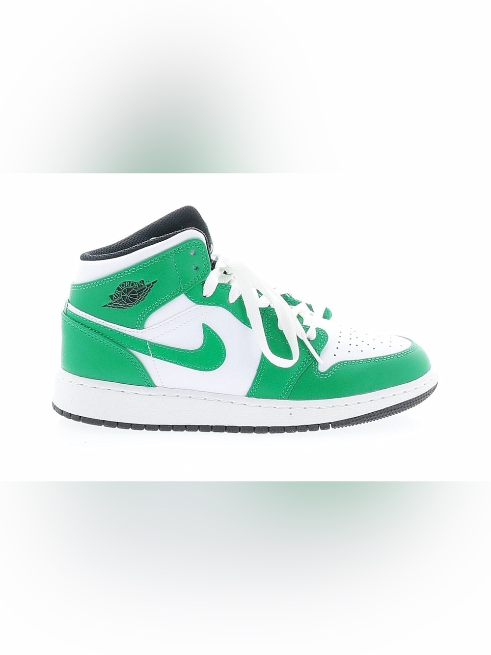 Nike Air Jordan 1 Mid sneakers Lucky Green Youth Size 5 (Women’s 6.5) NWOB